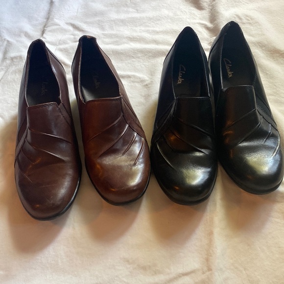 Clarks Grasp High Work Slip-On Shoes - Picture 1 of 11